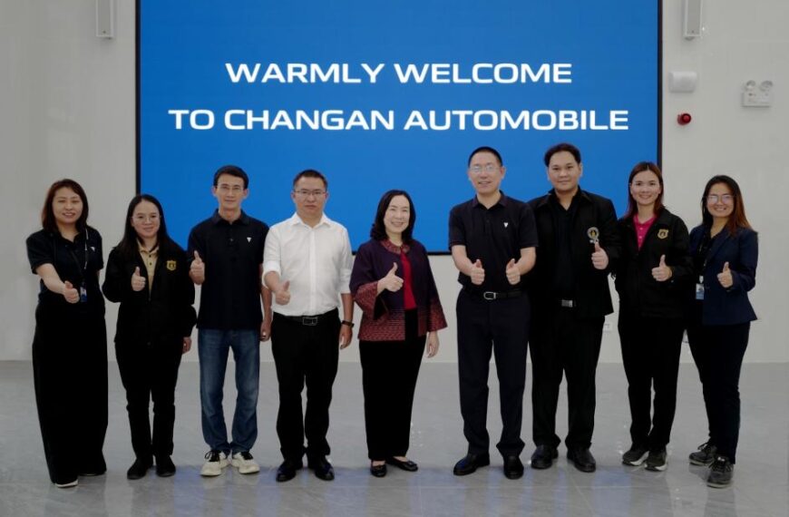CHANGAN เปิดโรงงานต้อนรับกรมศุลกากรมาบตาพุด เสริมความร่วมมือด้านโลจิสติกส์ พร้อมชูมาตรฐานโรงงาน”Green and Intelligent”  