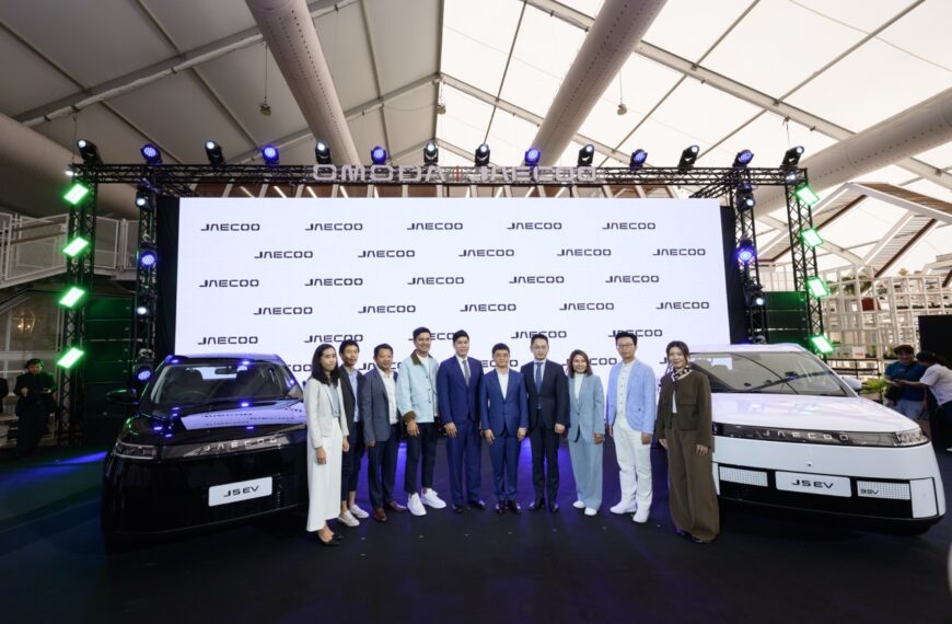 OMODA & JAECOO เปิดตัว JAECOO 5 EV นิยามใหม่แห่งรถไฟฟ้าพรีเมียมที่ทุกคนเข้าถึงได้