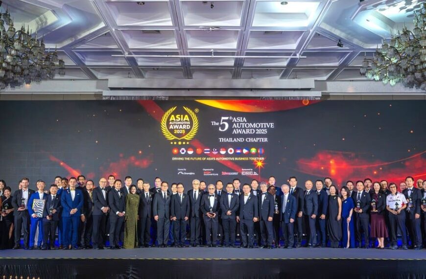 กรังด์ปรีซ์ฯ ผนึก MOTONATION เปิดเวทีแห่งเกียรติยศระดับภูมิภาค ในงานมอบรางวัล  The 5th Asia Automotive Award 2025 – Thailand Chapter เชิดชูสุดยอดยานยนต์เอเชียครั้ง&hellip;