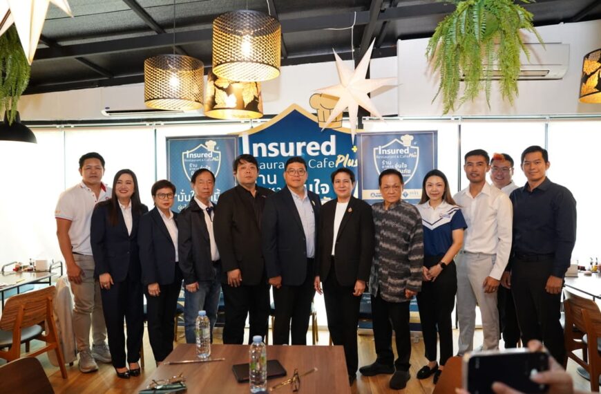 คปภ. เร่งเครื่อง “ร้านอาหารอุ่นใจ มีประกันภัยคุ้มครอง” ลงพื้นที่ชลบุรี ปั้นมาตรฐานใหม่ธุรกิจอาหารไทยด้วยประกันภัยแบบฝังตัว