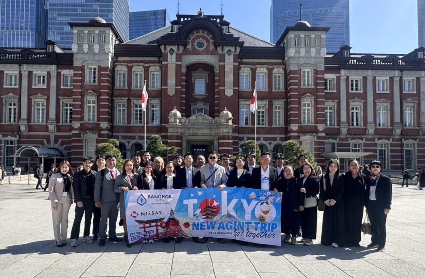 กรุงเทพประกันชีวิต พานักขายรุ่นใหม่ลัดฟ้า ดูงานนิปปอนไลฟ์ประเทศญี่ปุ่น มุ่งยกระดับศักยภาพภายใต้แนวคิด “2X Scale Up Team: Mission to Infinity”