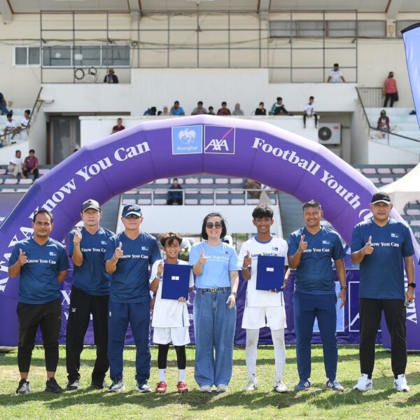 กรุงไทย-แอกซ่า ประกันชีวิต เดินหน้าสนามที่ 3 โซนภาคใต้ จังหวัดสงขลากับโครงการ “KTAXA Know You Can Football Youth (U-15) Academy ปีที่ 6”