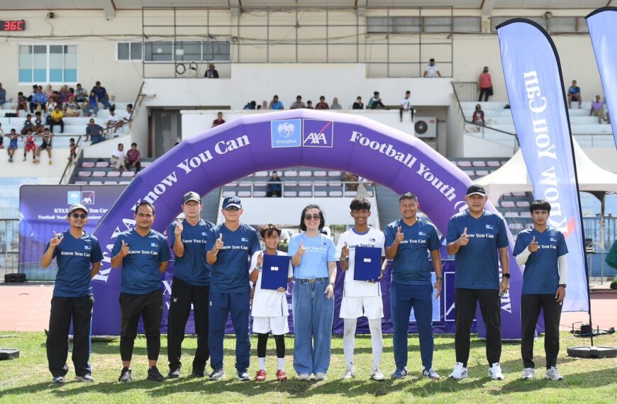 กรุงไทย-แอกซ่า ประกันชีวิต เดินหน้าสนามที่ 3 โซนภาคใต้ จังหวัดสงขลากับโครงการ “KTAXA Know You Can Football Youth (U-15) Academy ปีที่ 6”