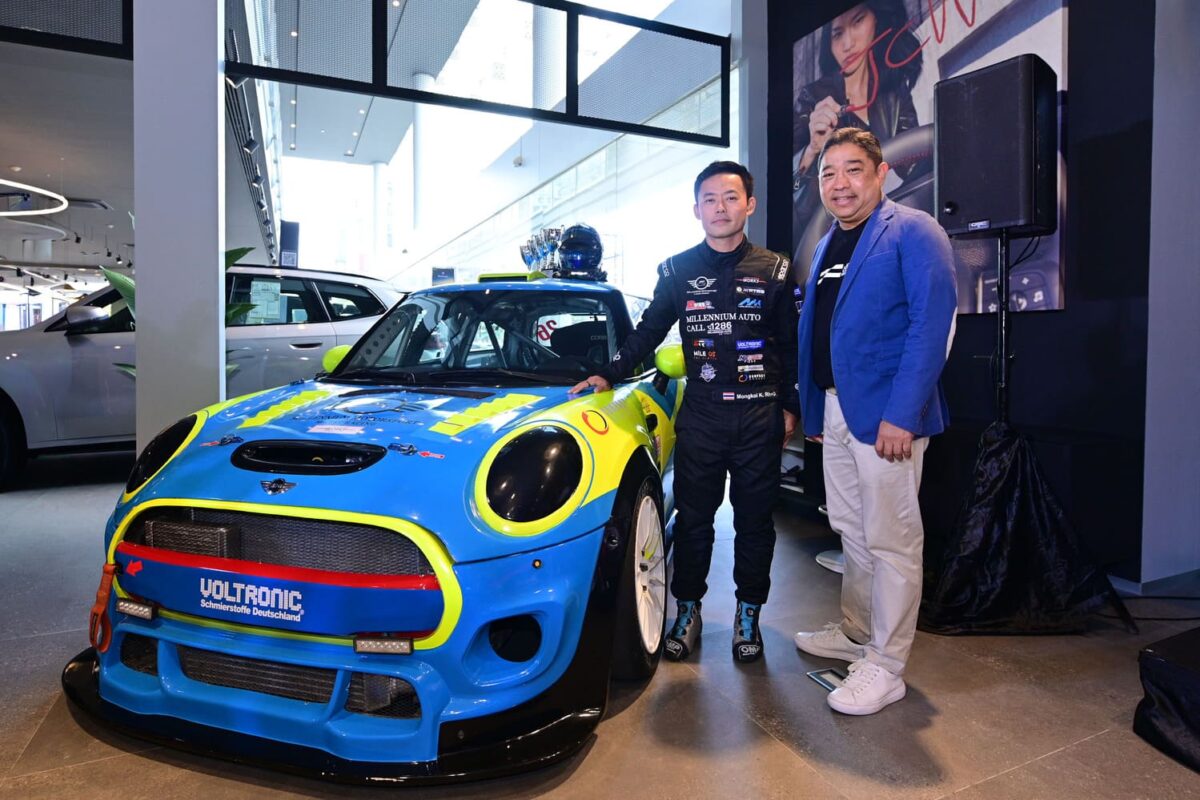 MINI MILLENNIUM AUTO อัพเดตทีมแข่ง MILLENNIUM MOTORSPORT x MAGIK PROSHOP พร้อมเปิดตัวมาสคอต ‘คูเปอร์’ อิงลิชบูลด็อกสุดน่ารัก สัญลักษณ์แห่งประเทศอังกฤษ