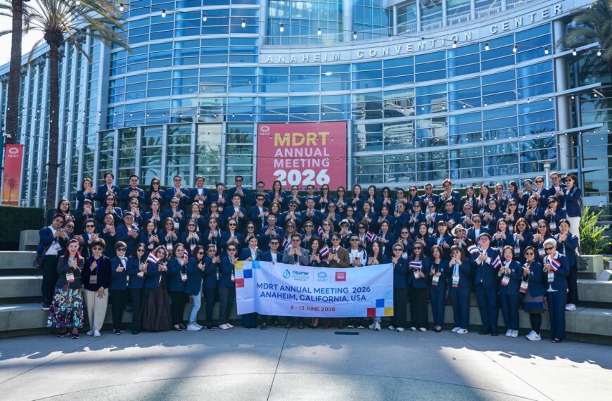 กรุงเทพประกันชีวิต นำทีมตัวแทนยกระดับศักยภาพสู่สากลในงาน MDRT Annual Meeting 2026
