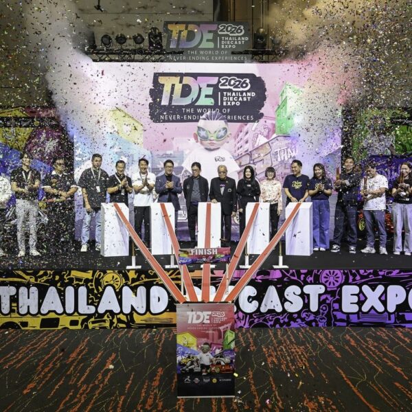 “เปิดฉากอย่างยิ่งใหญ่! “THAILAND DIECAST EXPO 2026” ปีที่ 2 มหกรรมรถโมเดลและของสะสมที่ใหญ่ที่สุดในอาเซียน”