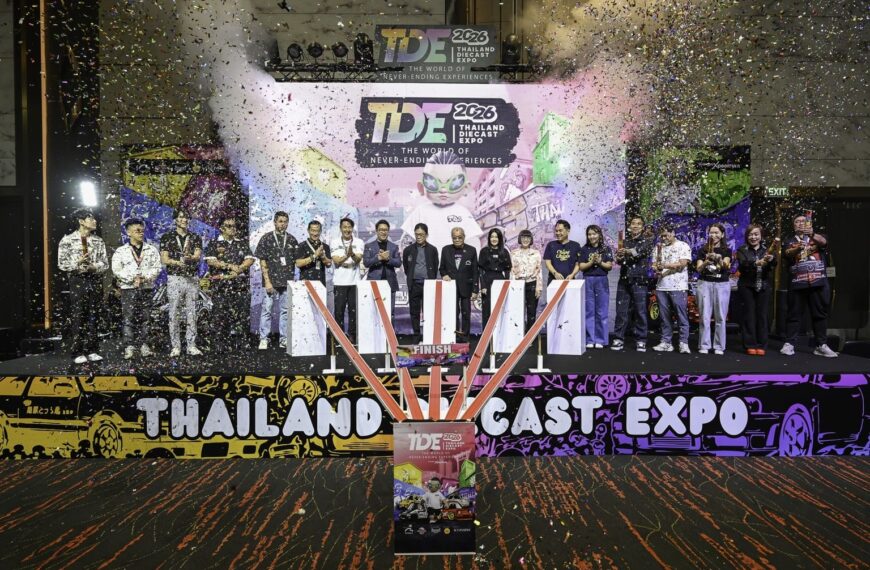 “เปิดฉากอย่างยิ่งใหญ่! “THAILAND DIECAST EXPO 2026” ปีที่ 2 มหกรรมรถโมเดลและของสะสมที่ใหญ่ที่สุดในอาเซียน”