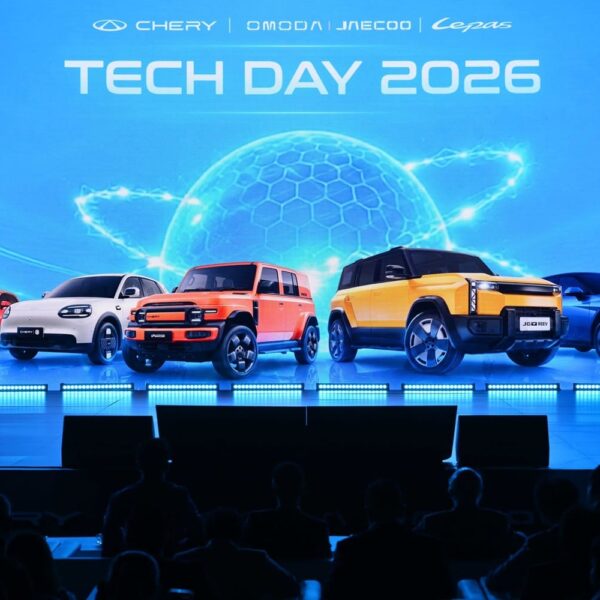 CHERY ผนึก OMODA & JAECOO ลุย TECH DAY 2026 ยึดพื้นที่ผู้นำ EV อัจฉริยะในไทย