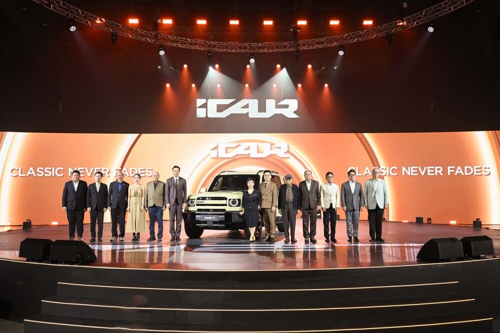 iCAUR บุกไทย! ส่ง V27 REEV ลุยตลาด Premium Boxy SUV ชูเทคโนโลยี Golden Range Extender วิ่งไกล 1,000 กม.เริ่ม 999,900 บาท